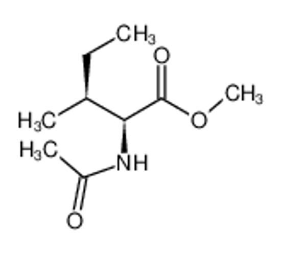 Picture of (2S,3S)-2-[acetyl(methyl)amino]-3-methylpentanoic acid