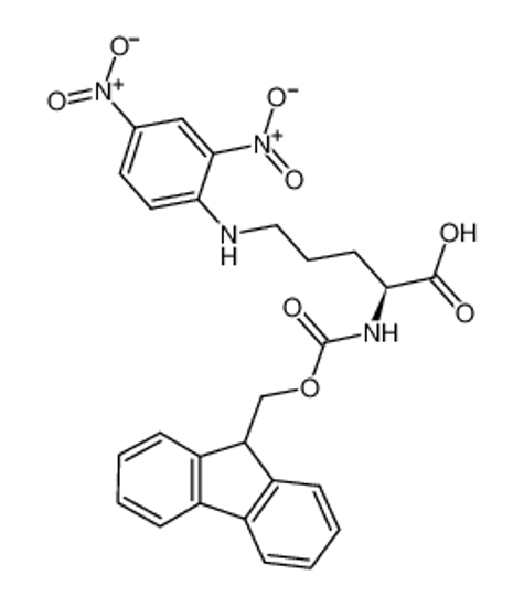 Picture of FMOC-ORN(DNP)-OH
