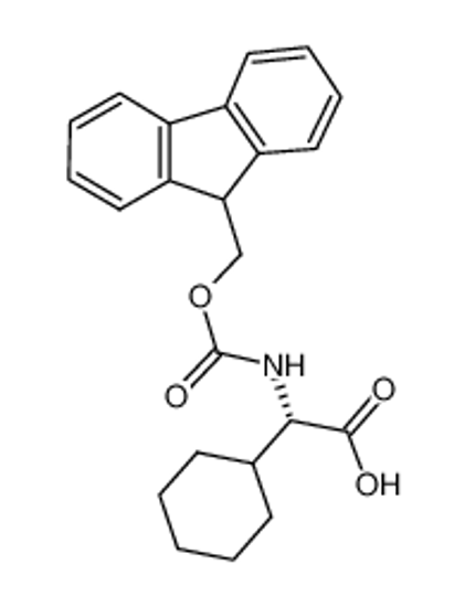 Imagem de (S)-2-((((9H-Fluoren-9-yl)methoxy)carbonyl)amino)-2-cyclohexylacetic acid