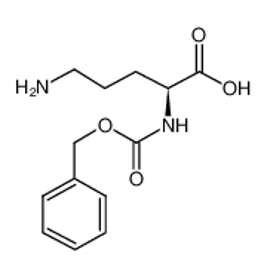 Изображение (2S)-5-amino-2-(phenylmethoxycarbonylamino)pentanoic acid