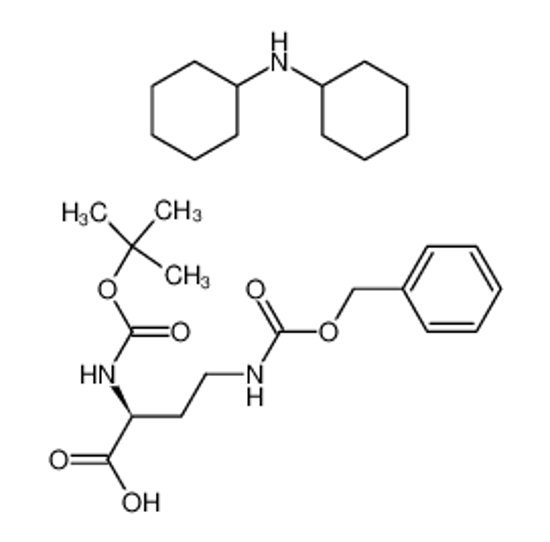 Picture of Dicyclohexylamine (S)-4-(((benzyloxy)carbonyl)amino)-2-((tert-butoxycarbonyl)amino)butanoate