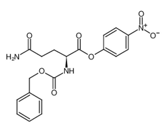 Picture of (4-nitrophenyl) (2S)-5-amino-5-oxo-2-(phenylmethoxycarbonylamino)pentanoate