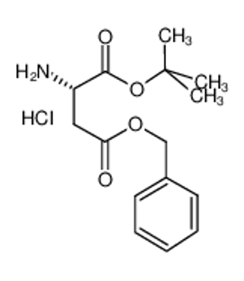 Picture of 4-O-benzyl 1-O-tert-butyl (2S)-2-aminobutanedioate,hydrochloride