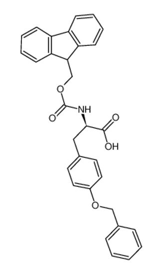 Imagem de (R)-2-((((9H-Fluoren-9-yl)methoxy)carbonyl)amino)-3-(4-(benzyloxy)phenyl)propanoic acid