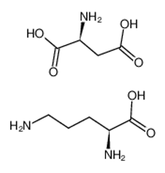 Picture of (2S)-2-aminobutanedioic acid,(2S)-2,5-diaminopentanoic acid