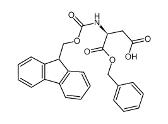 Picture of (3S)-3-(9H-fluoren-9-ylmethoxycarbonylamino)-4-oxo-4-phenylmethoxybutanoic acid