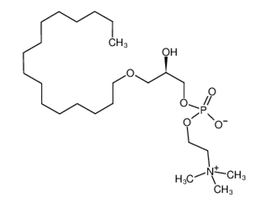 Picture of 1-O-HEXADECYL-SN-GLYCERO-3-PHOSPHOCHOLINE