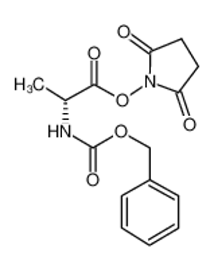 Imagem de (2,5-dioxopyrrolidin-1-yl) (2R)-2-(phenylmethoxycarbonylamino)propanoate