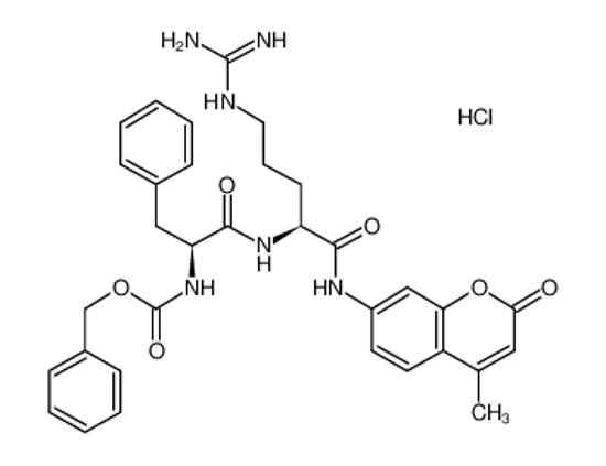 Picture of Z-Phe-Arg 7-amido-4-methylcoumarin hydrochloride