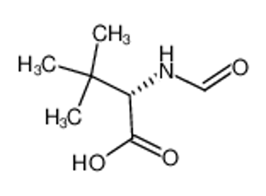 Изображение (-)-N-FORMYL-L-TERT-LEUCINE