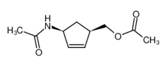 Picture of (1R,4S)-rel-N-[4-[(Acetyloxy)methyl]-2-cyclopenten-1-yl]acetamide