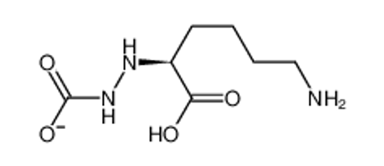 Picture of (2S)-2-amino-6-(carboxyamino)hexanoic acid,(2S)-2,6-diaminohexanoic acid