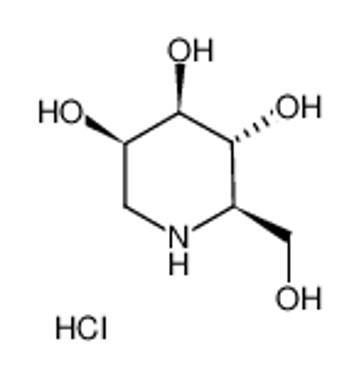 Picture of (+)-1-Deoxynojirimycin hydrochloride