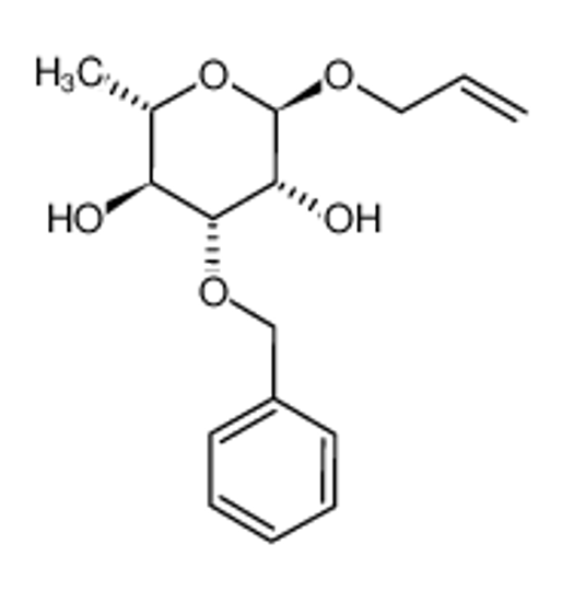 Picture of Allyl 3-O-benzyl-a-L-rhamnopyranoside