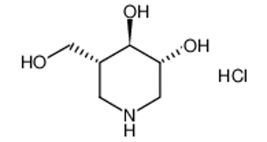 Picture of (3R,4R,5R)-5-(hydroxymethyl)piperidine-3,4-diol