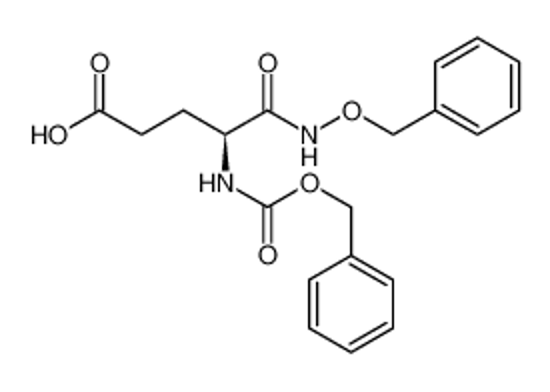 Picture of (4S)-5-oxo-5-(phenylmethoxyamino)-4-(phenylmethoxycarbonylamino)pentanoic acid