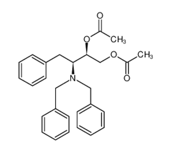 Picture of (2R,3S)-O,O-DIACETYL-3-DIBENZYLAMINO-4-PHENYLBUTANE-1,2-DIOL