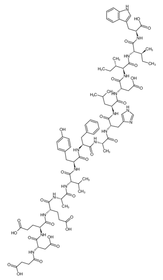 Picture of Succinyl-(glu(9),ala(11,15))-endothelin-1 (8-21)