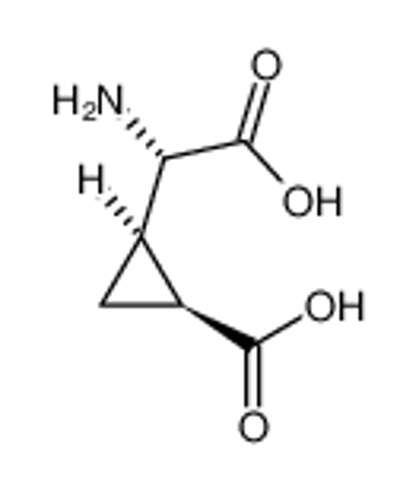 Picture of (1S,2R)-2-[(S)-amino(carboxy)methyl]cyclopropane-1-carboxylic acid
