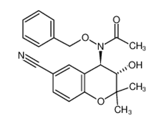 Picture of Y-27152,N-[(3S,4R)-6-Cyano-3,4-dihydro-3-hydroxy-2,2-dimethyl-2H-1-benzopyran-4-yl]-N-(phenylmethoxy)acetamide
