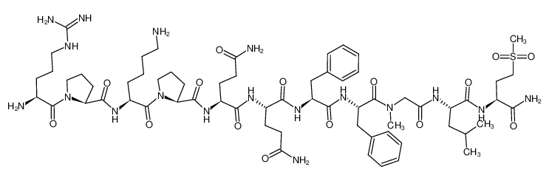 Picture of [Sar9, Met(O2)11]-Substance P