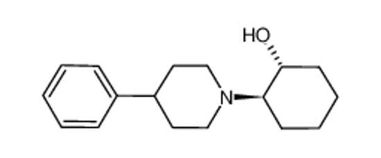 Picture of (±)-Vesamicol hydrochloride,(±)-trans-2-(4-Phenylpiperidinyl)cyclohexanolhydrochloride