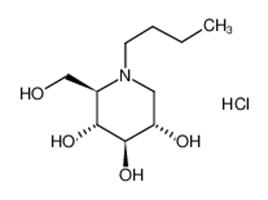 Picture of N-Butyldeoxynojirimycin Hydrochloride