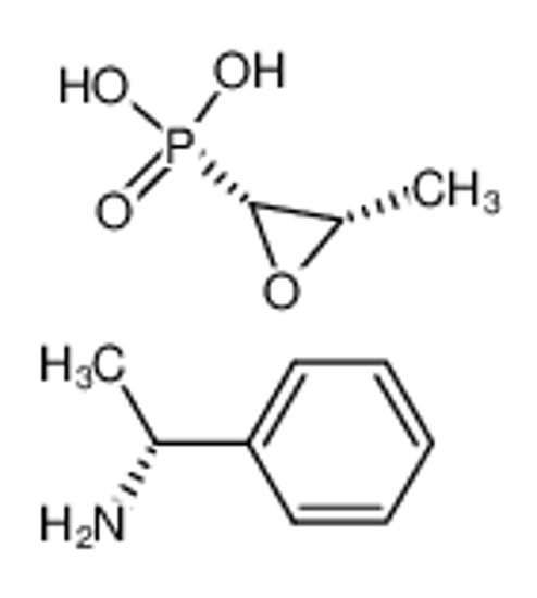 Picture of [(2R,3S)-3-methyloxiran-2-yl]phosphonic acid,(1R)-1-phenylethanamine