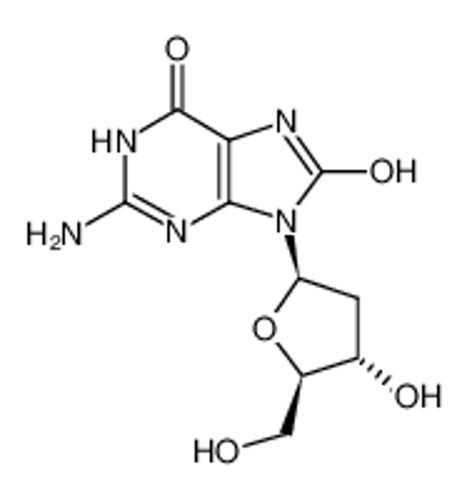 Picture of 8-hydroxy-2'-deoxyguanosine