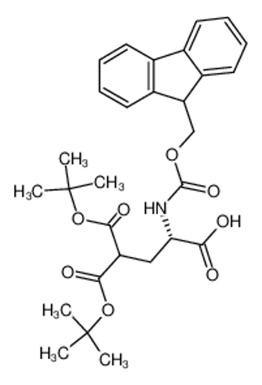 Изображение (2S)-2-(9H-fluoren-9-ylmethoxycarbonylamino)-5-[(2-methylpropan-2-yl)oxy]-4-[(2-methylpropan-2-yl)oxycarbonyl]-5-oxopentanoic acid