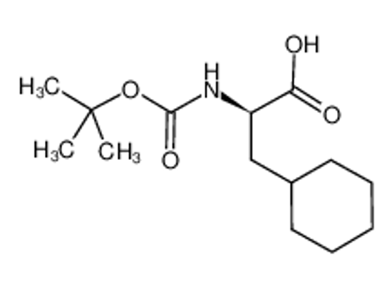 Изображение (R)-2-((tert-Butoxycarbonyl)amino)-3-cyclohexylpropanoic acid