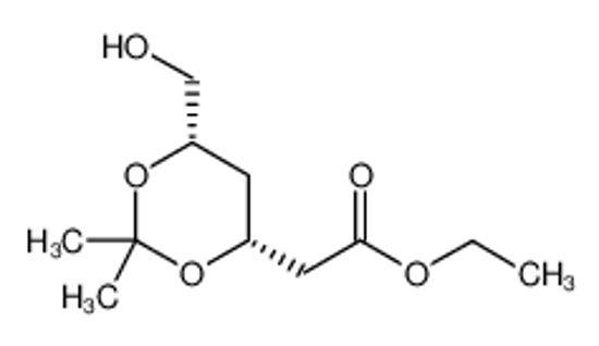Picture of ETHYL (3R,5S)-6-HYDROXY-3,5-O-ISO-PROPYLIDENE-3,5-DIHYDROXYHEXANOATE