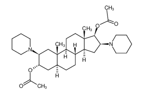 Изображение (2b,3a,16b,17b)-2,16-Bispiperidino-3,17-diacetoxy-5-androstane