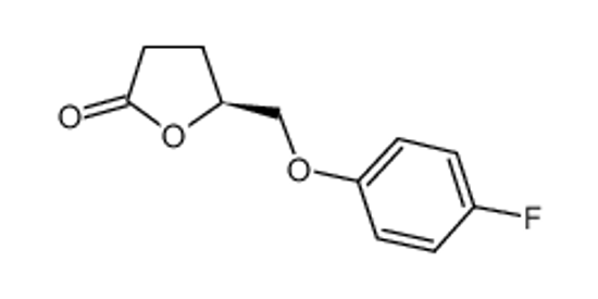 Picture of (4S)-(4-FLUOROPHENOXY)METHYL BUTYROLACTONE