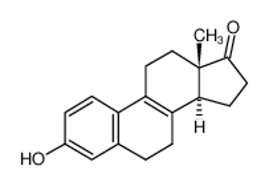 Picture of (8S,13S,14S)-3-hydroxy-13-methyl-7,8,12,14,15,16-hexahydro-6H-cyclopenta[a]phenanthren-17-one
