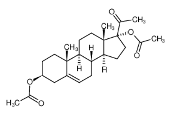 Изображение 17ALPHA-HYDROXYPREGNENOLONE-3,17-DIACETATE