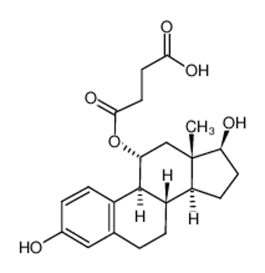 Picture of 1,3,5(10)-ESTRATRIEN-3,11-α, 17-β-TRIOL 11-HEMISUCCINATE