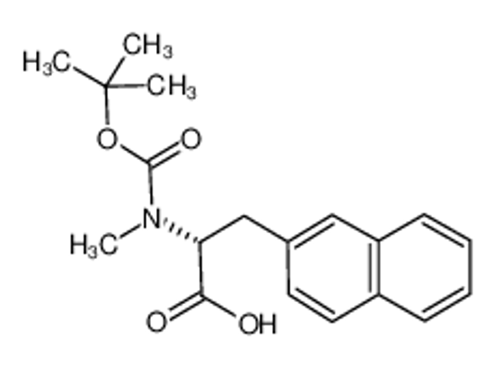 Picture of BOC-N-METHYL-D-2-NAPHTHYLALANINE