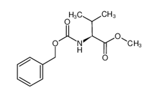 Picture of methyl (2S)-3-methyl-2-(phenylmethoxycarbonylamino)butanoate