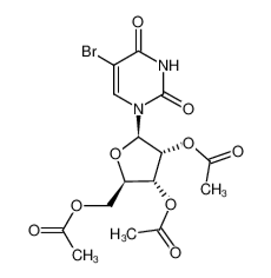 Picture of 5-Bromo-2',3',5'-tri-O-acetyluridine