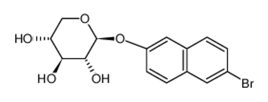 Picture of (2S,3R,4S,5R)-2-(6-bromonaphthalen-2-yl)oxyoxane-3,4,5-triol