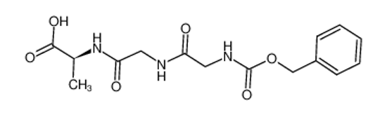 Picture of 2-[[2-[[2-(phenylmethoxycarbonylamino)acetyl]amino]acetyl]amino]propanoic acid