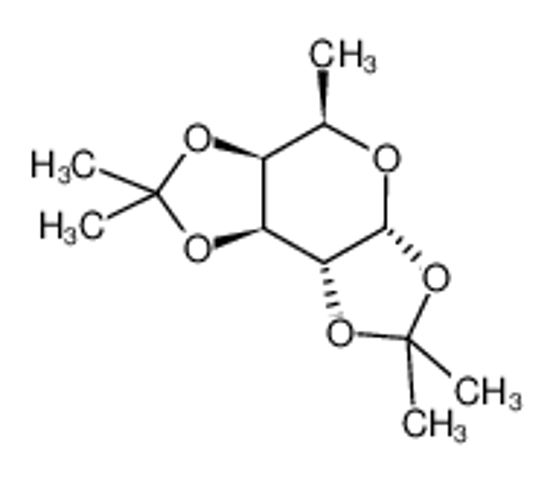Picture of 1,2,3,4-DI-O-ISOPROPYLIDENE-α-D-FUCOPYRANOSE