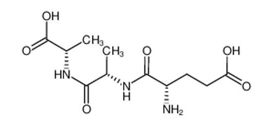 Picture of 4-amino-5-[[1-(1-carboxyethylamino)-1-oxopropan-2-yl]amino]-5-oxopentanoic acid