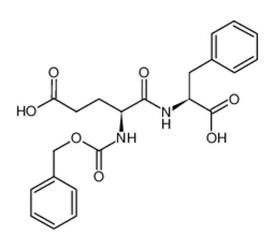 Picture of 5-[(1-carboxy-2-phenylethyl)amino]-5-oxo-4-(phenylmethoxycarbonylamino)pentanoic acid
