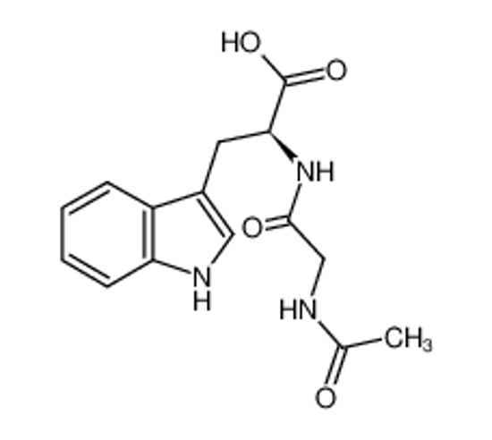 Picture of AC-GLY-TRP-OH