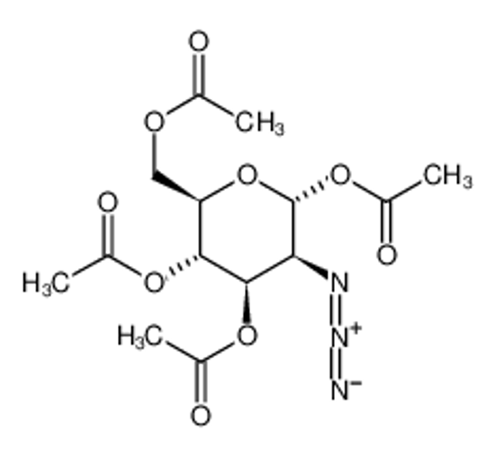 Picture of 1,3,4,6-Tetra-o-Acetyl-2-Azido-2-Deoxy-Alpha-D-Mannopyranose