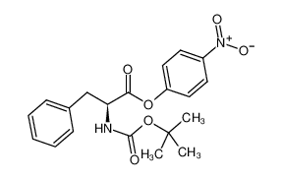 Picture of (4-nitrophenyl) (2S)-2-[(2-methylpropan-2-yl)oxycarbonylamino]-3-phenylpropanoate