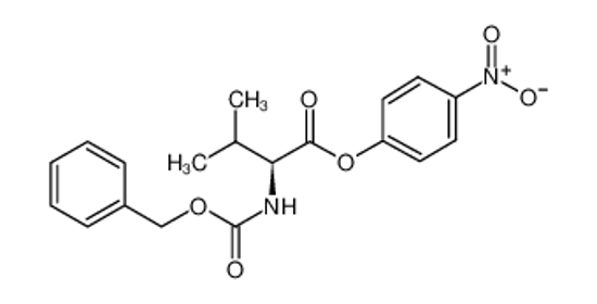 Picture of (4-nitrophenyl) (2S)-3-methyl-2-(phenylmethoxycarbonylamino)butanoate