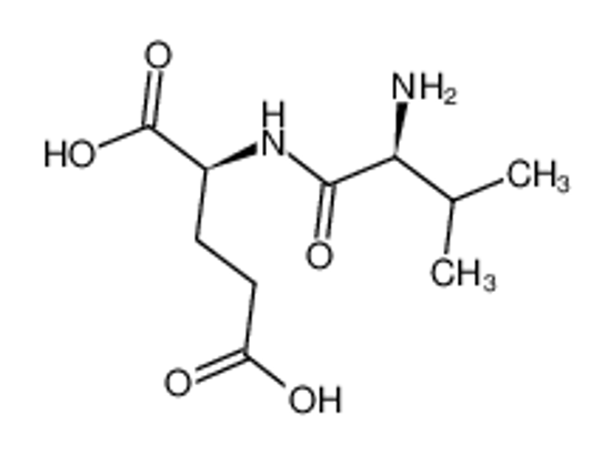 Picture of (2S)-2-[[(2R)-2-amino-3-methylbutanoyl]amino]pentanedioic acid